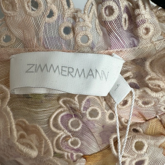 NWT Zimmermann Linen Blend Memento Blouse and Skirt Set - Picture 11 of 16